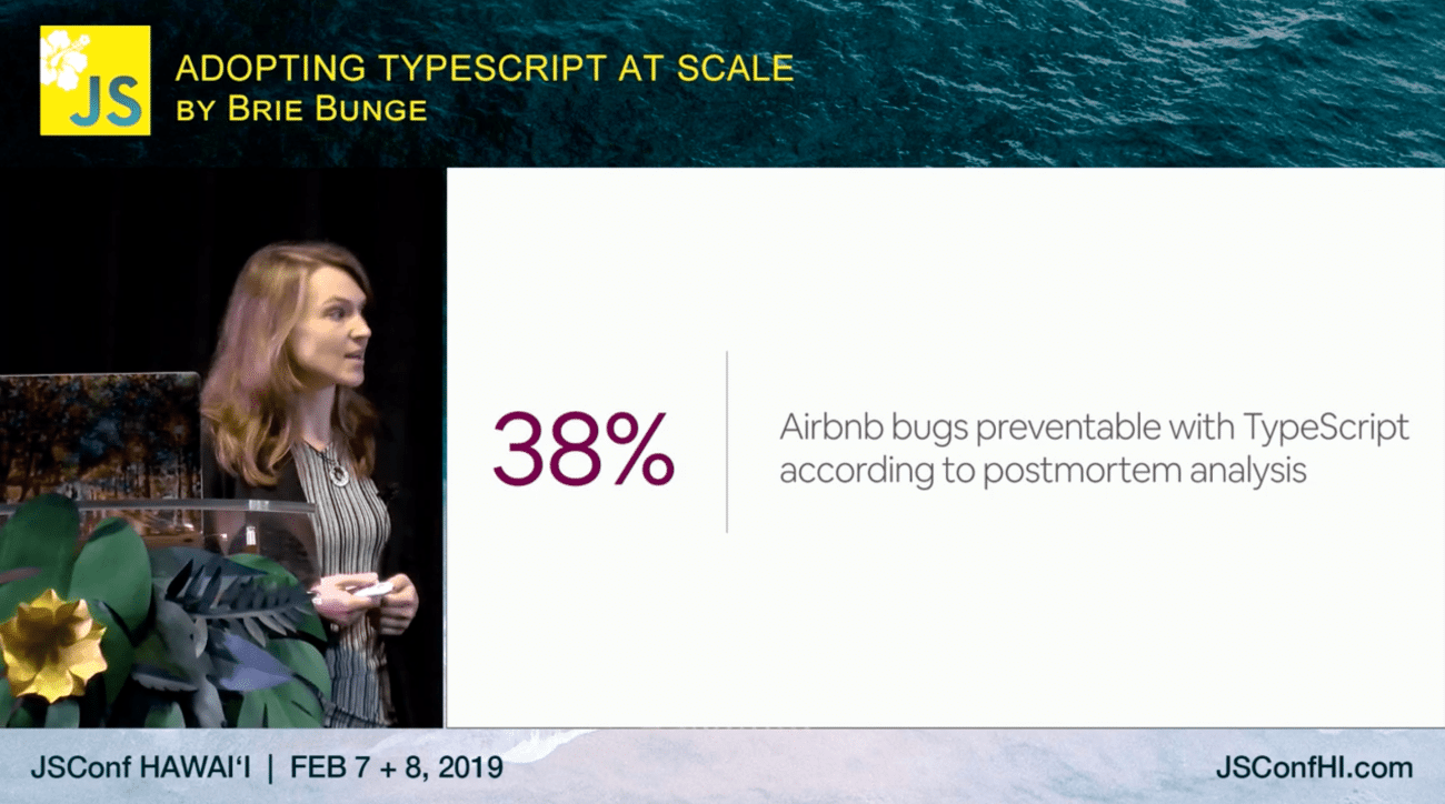 38% of bugs can be avoided using TypeScript